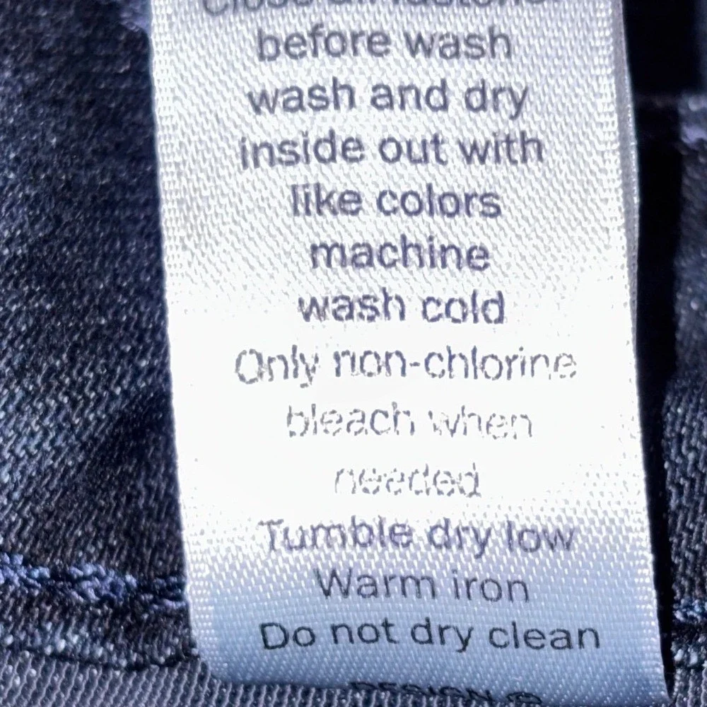 Athleta Sculptek Skinny Jeans‎ Women's Size 6 Dark Indigo Stretch Denim